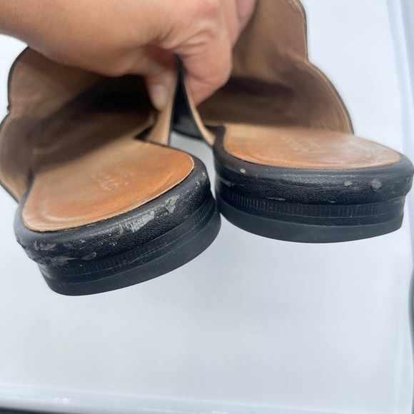 Gucci Black leather Princetown mule loafer flats with horsebit details 41 - Picture 8 of 10